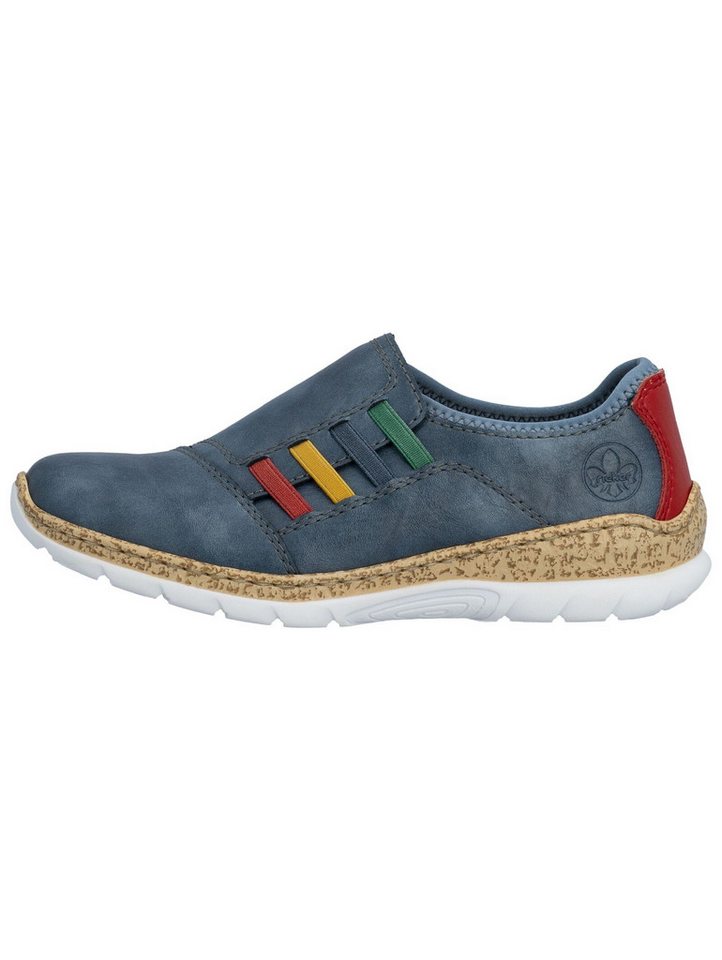 Rieker Rieker Slipper Lederimitat Slipper – Bild 2 von 5