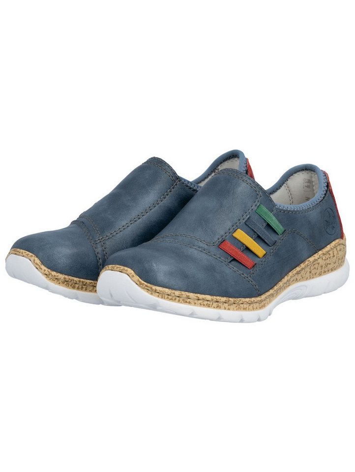 Rieker Rieker Slipper Lederimitat Slipper – Bild 4 von 5