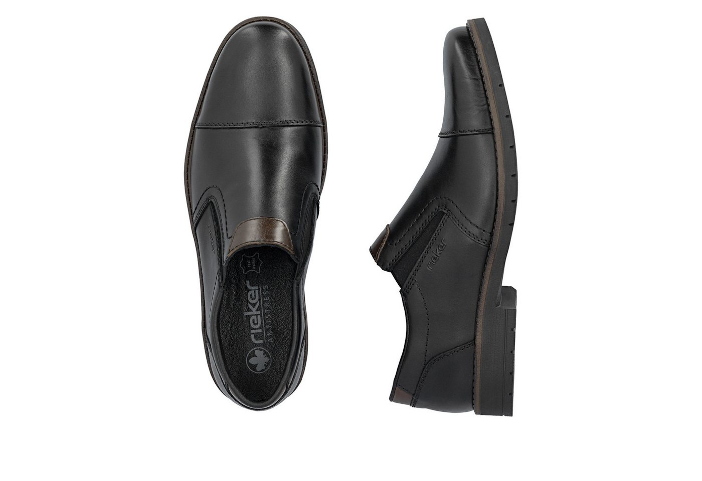 Rieker Slipper Schlupfschuh, Business-Slipper, Halbschuh, Anzugschuh – Bild 4 von 5