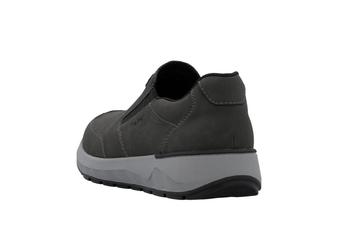 Rieker Slipper Schlupfschuh, Halbschuh, Slip-on Sneaker mit Ziernähte – Bild 2 von 5