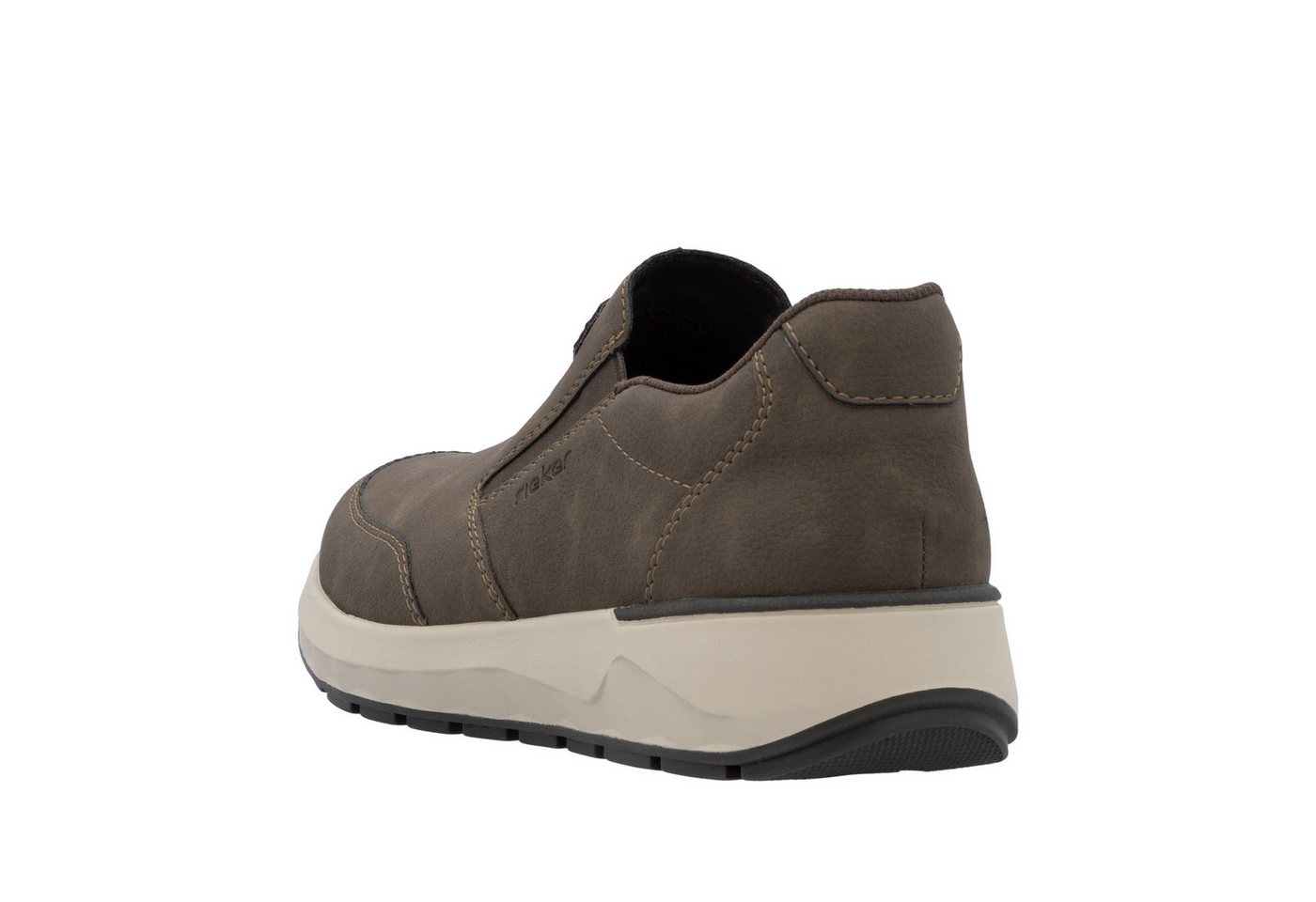 Rieker Slipper Schlupfschuh, Halbschuh, Slip-on Sneaker mit Ziernähte – Bild 2 von 5