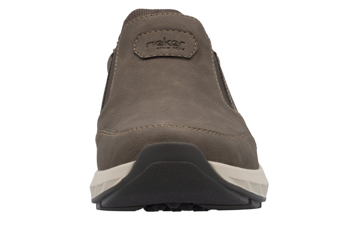 Rieker Slipper Schlupfschuh, Halbschuh, Slip-on Sneaker mit Ziernähte – Bild 4 von 5