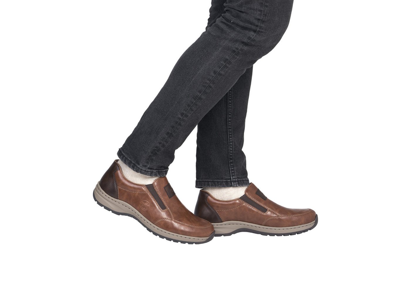 Rieker Slipper Schlupfschuh, Halbschuh, Freizeitschuh in bequemer Weite G (weit) – Bild 2 von 5