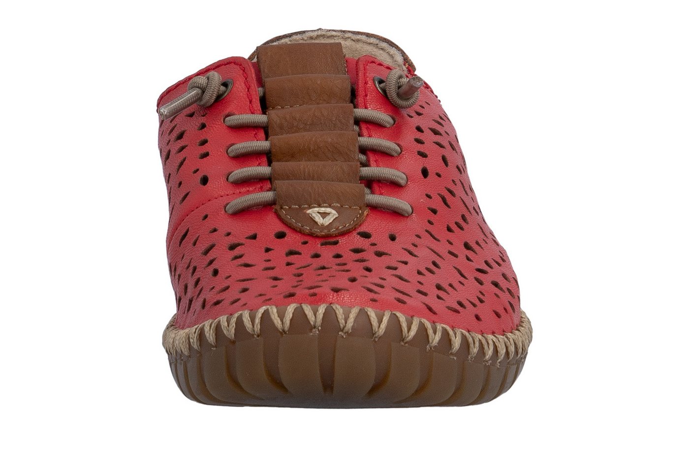 Rieker Slipper Schlupfschuh, Halbschuh, Barfußschuh mit Perforation – Bild 4 von 5
