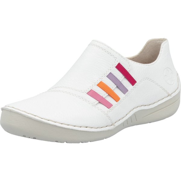 Rieker Slipper Slip-on Sneaker, Schlupfschuh, Halbschuh mit weicher Innnensohle