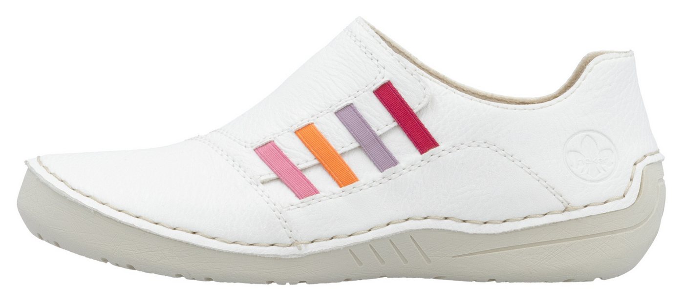 Rieker Slipper Slip-on Sneaker, Schlupfschuh, Halbschuh mit weicher Innnensohle – Bild 4 von 5