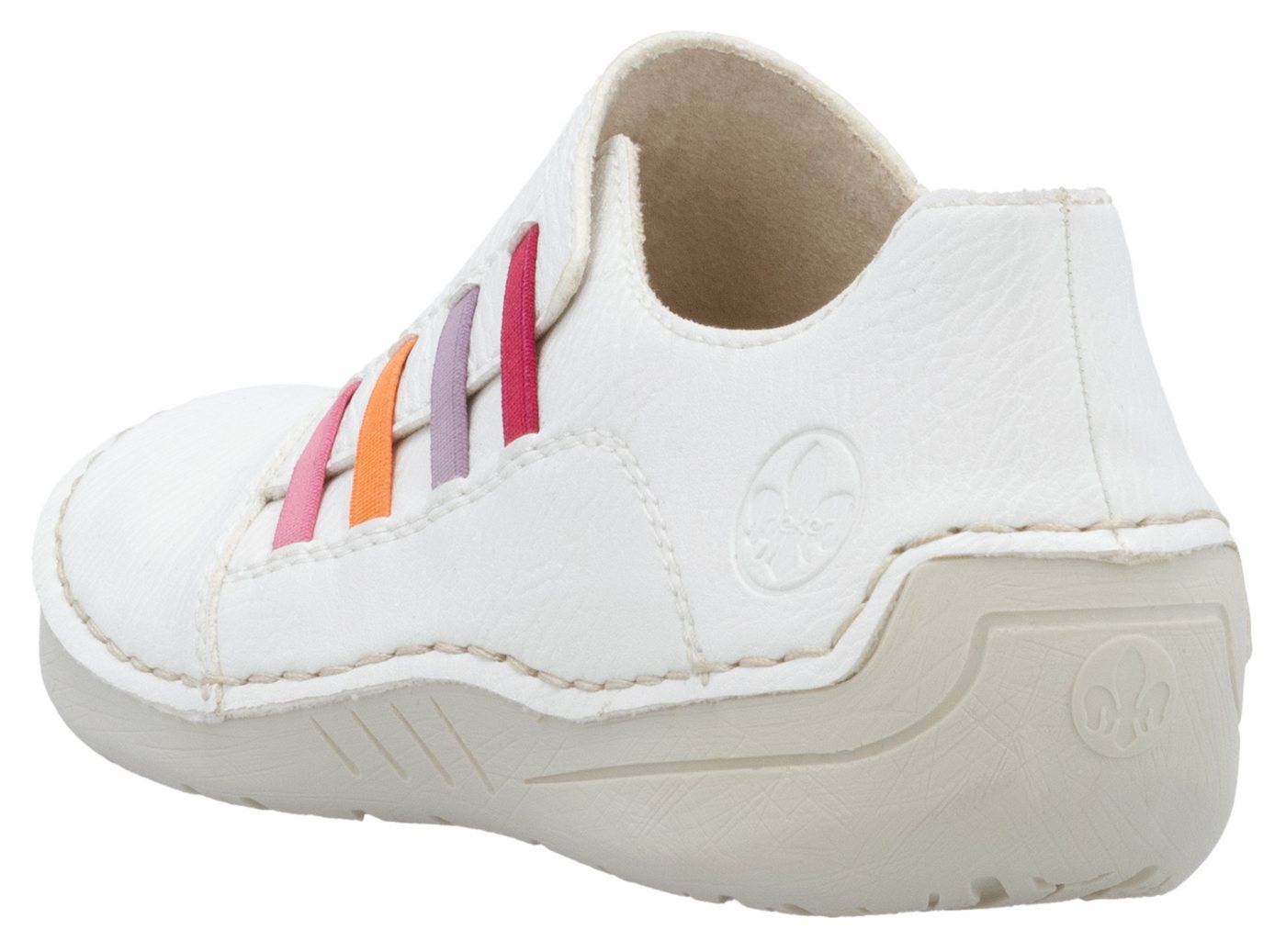 Rieker Slipper Slip-on Sneaker, Schlupfschuh, Halbschuh mit weicher Innnensohle – Bild 5 von 5