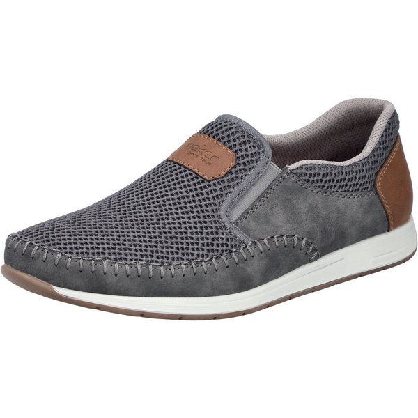 Rieker Slipper Slip-on Sneaker, Schlupfschuh mit Stretcheinsätze