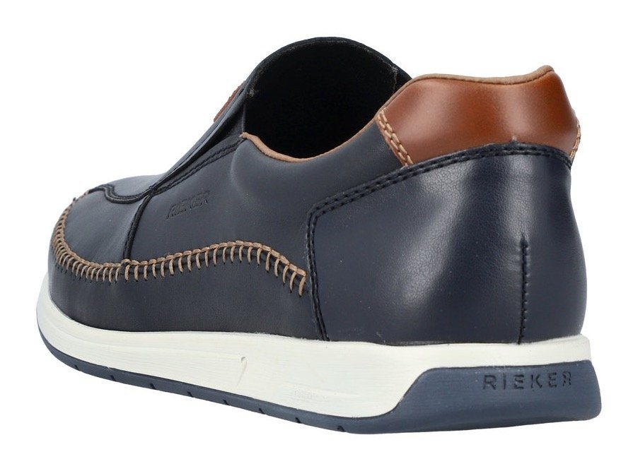 Rieker Slipper Sommerschuh, Schlupfschuh, Freizeitschuh mit aufwändiger Rahmennaht – Bild 2 von 5
