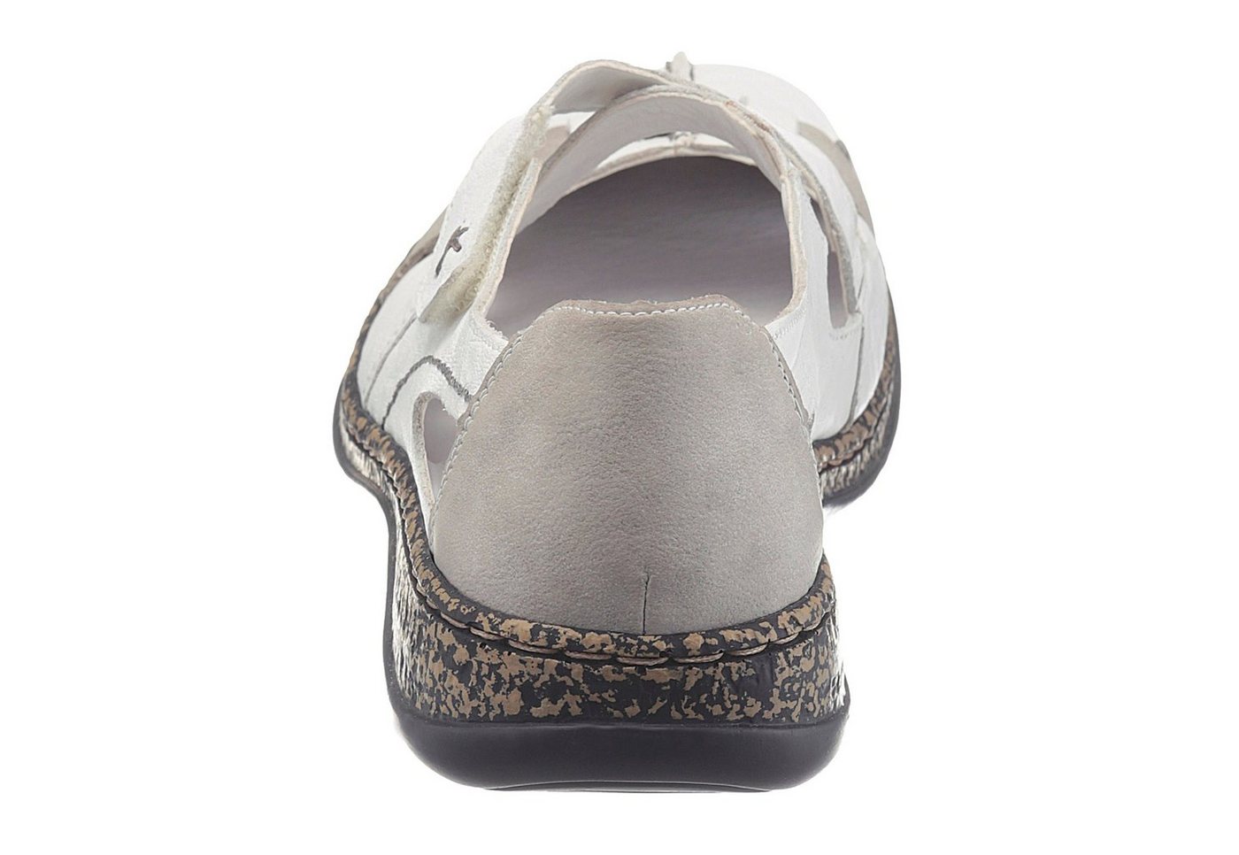 Rieker Slipper Spangenschuh, Schlupfschuh, Komfortschuh mit Klettverschluss – Bild 2 von 5