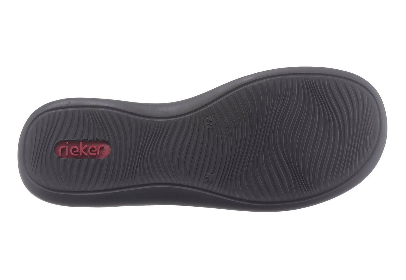 Rieker Slipper Spangenschuh, Schlupfschuh, Komfortschuh mit Klettverschluss – Bild 3 von 5