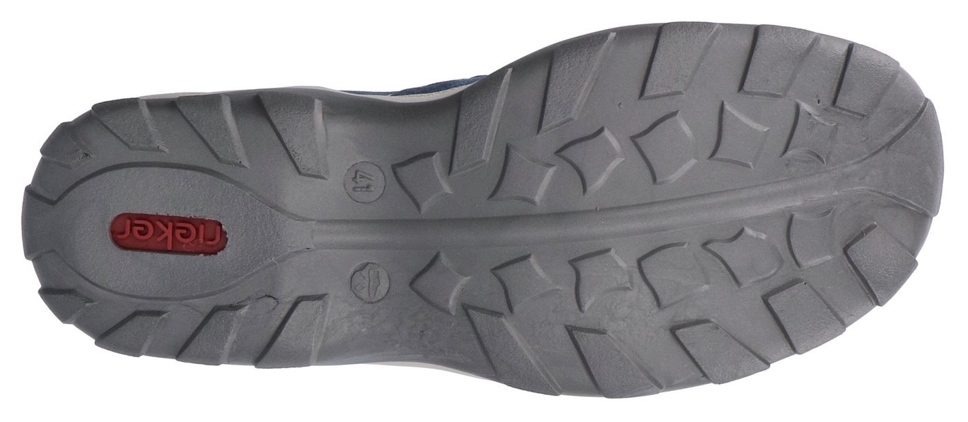 Rieker Slipper Trekking Schuh, Sandale, Sommerschuh mit praktischem Gummizug – Bild 4 von 5