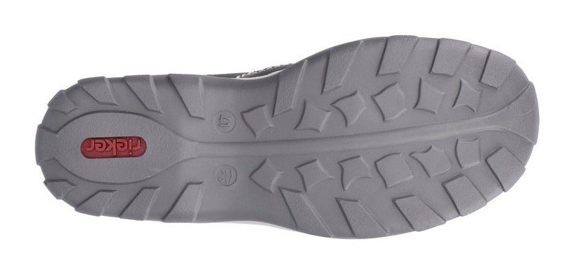Rieker Slipper Trekking Schuh, Sandale, Sommerschuh mit praktischem Gummizug – Bild 3 von 5