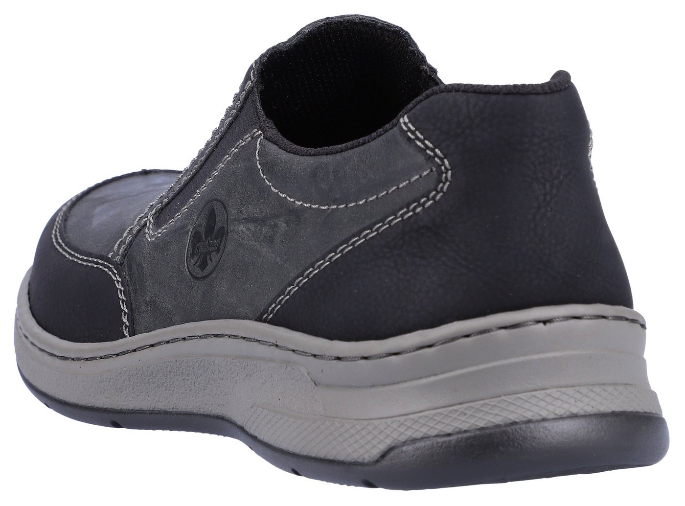 Rieker Slipper, Schlupfschuh, Halbschuh mit Stretcheinsätze – Bild 2 von 5