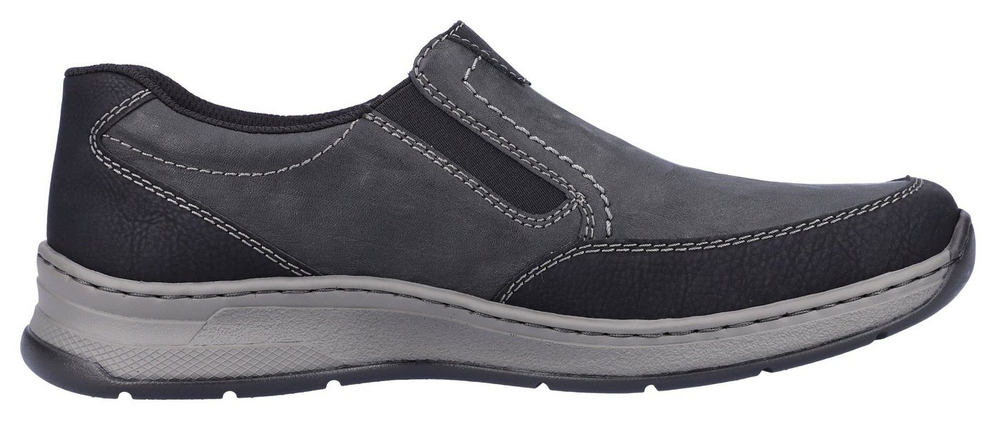 Rieker Slipper, Schlupfschuh, Halbschuh mit Stretcheinsätze – Bild 5 von 5