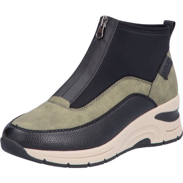 Rieker Sneaker, Freizeitschuh, High Top Sneaker, Stiefelette mit modischer Laufsohle