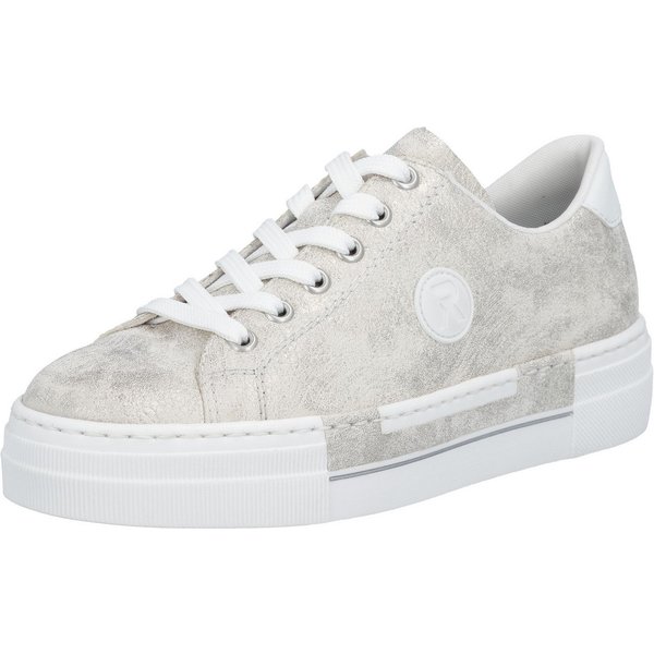 Rieker Sneaker, Freizeitschuh, Halbschuh, Schnürschuh mit Plateausohle