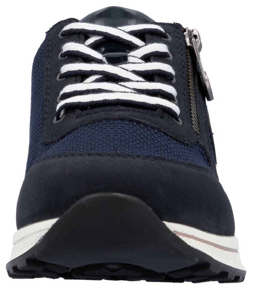 Rieker Sneaker, Freizeitschuh, Halbschuh, Schnürschuh im Materialmix – Bild 4 von 5