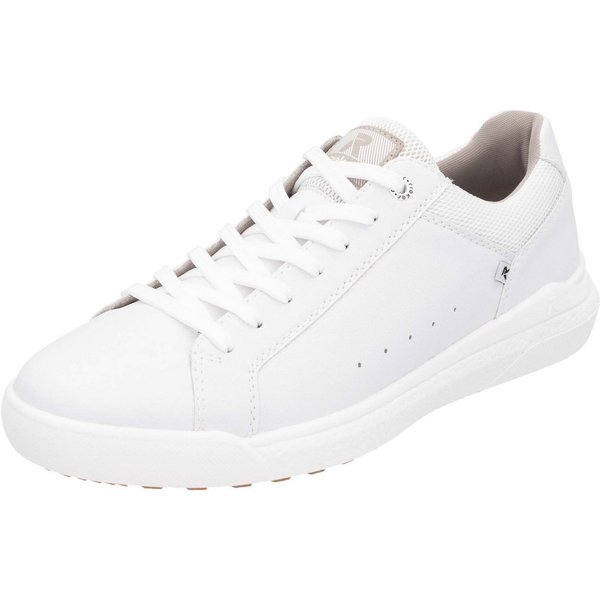 Rieker Sneaker Freizeitschuh, Halbschuh, Schnürschuh mit gepolstertem Schaftrand