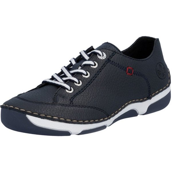 Rieker Sneaker Halbschuh, Freizeitschuh, Schnürschuh mit Rahmennaht