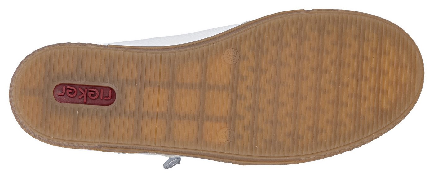 Rieker Sneaker Halbschuh, Freizeitschuh, Schnürschuh mit Reißverschluss – Bild 3 von 5