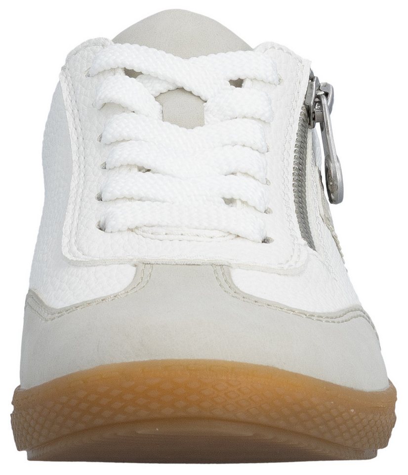 Rieker Sneaker Halbschuh, Freizeitschuh, Schnürschuh mit Reißverschluss – Bild 4 von 5