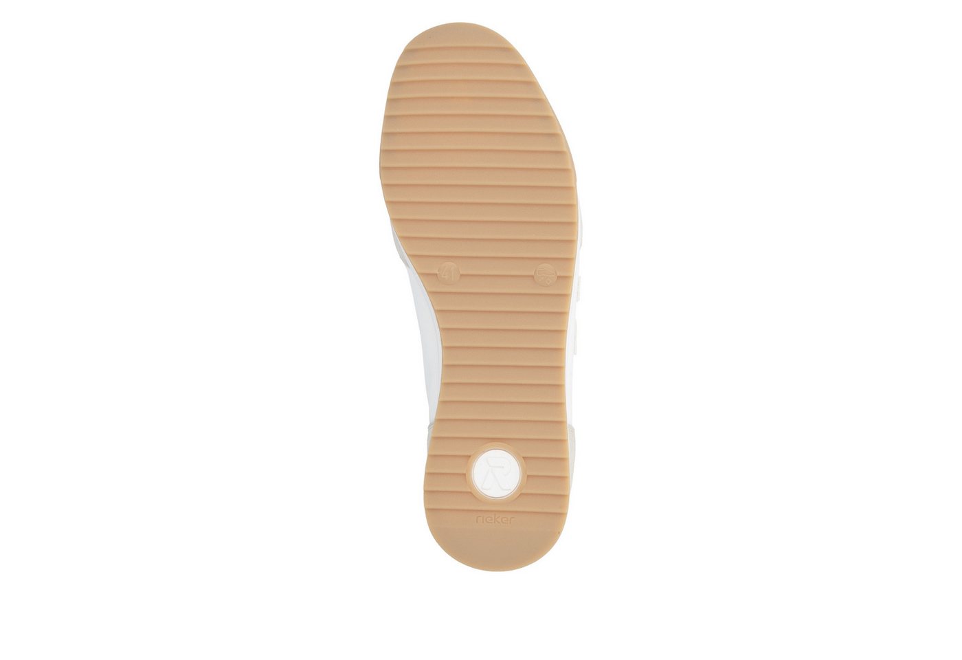 Rieker Sneaker Hallenschuh, Sportschuh, Freizeitsneaker, Schnürschuh mit Profil – Bild 3 von 5