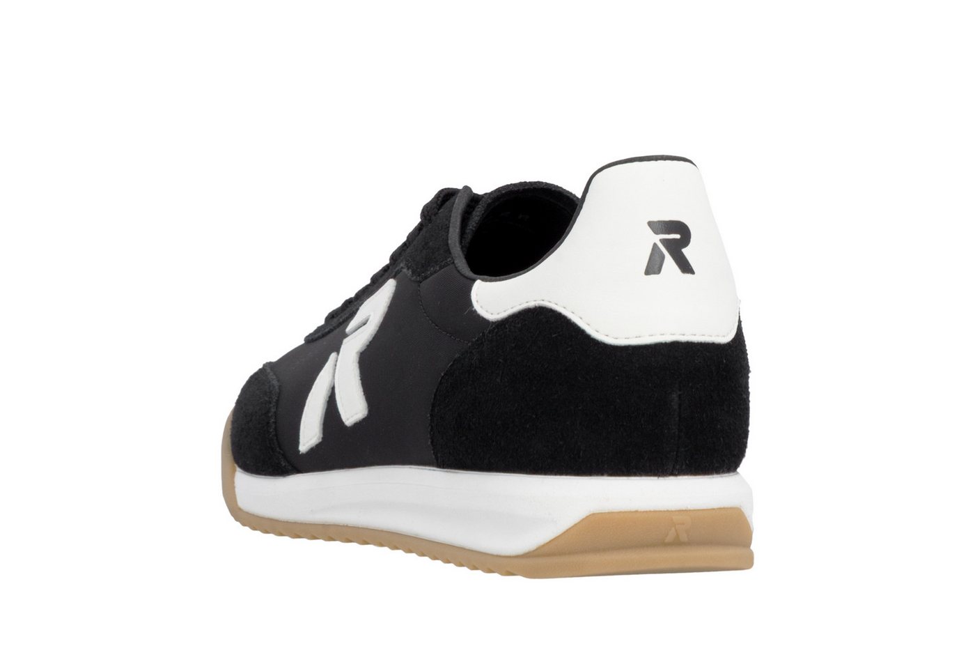 Rieker Sneaker Hallenschuh, Sportschuh, Freizeitsneaker, Schnürschuh mit Profil – Bild 2 von 5