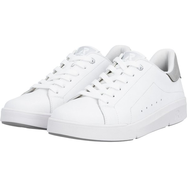 Rieker Sneaker in monochromer Optik, Freizeitschuh, Halbschuh, Schnürschuh
