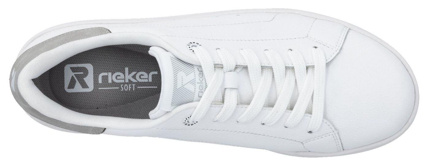 Rieker Sneaker in monochromer Optik, Freizeitschuh, Halbschuh, Schnürschuh – Bild 2 von 5