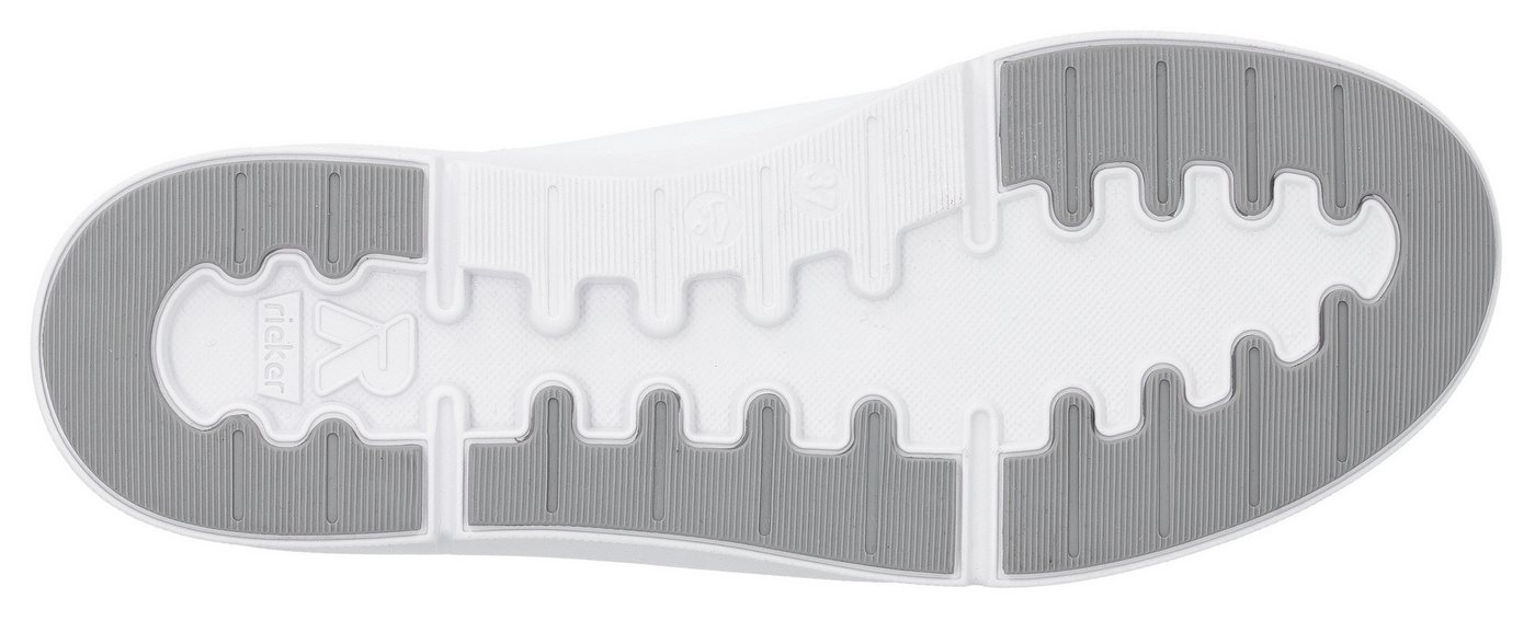 Rieker Sneaker in monochromer Optik, Freizeitschuh, Halbschuh, Schnürschuh – Bild 3 von 5