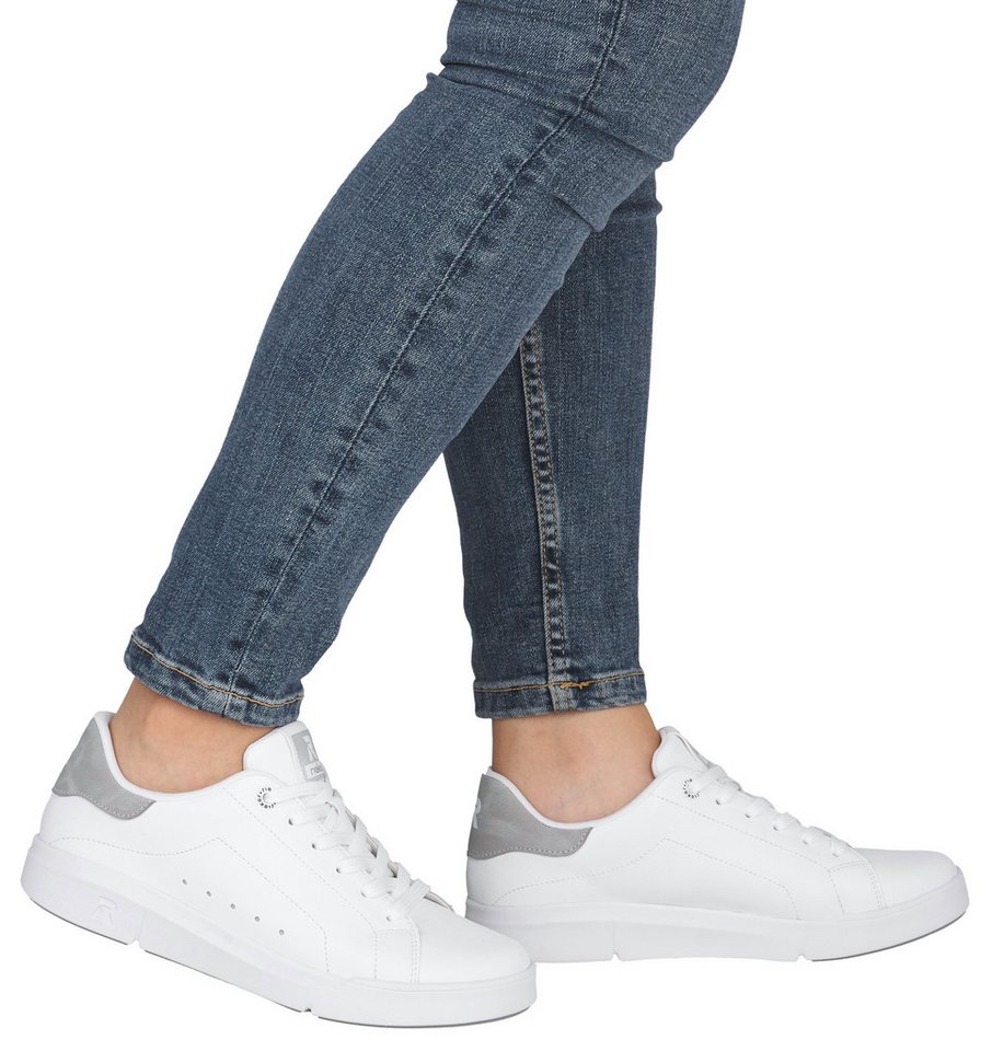 Rieker Sneaker in monochromer Optik, Freizeitschuh, Halbschuh, Schnürschuh – Bild 4 von 5