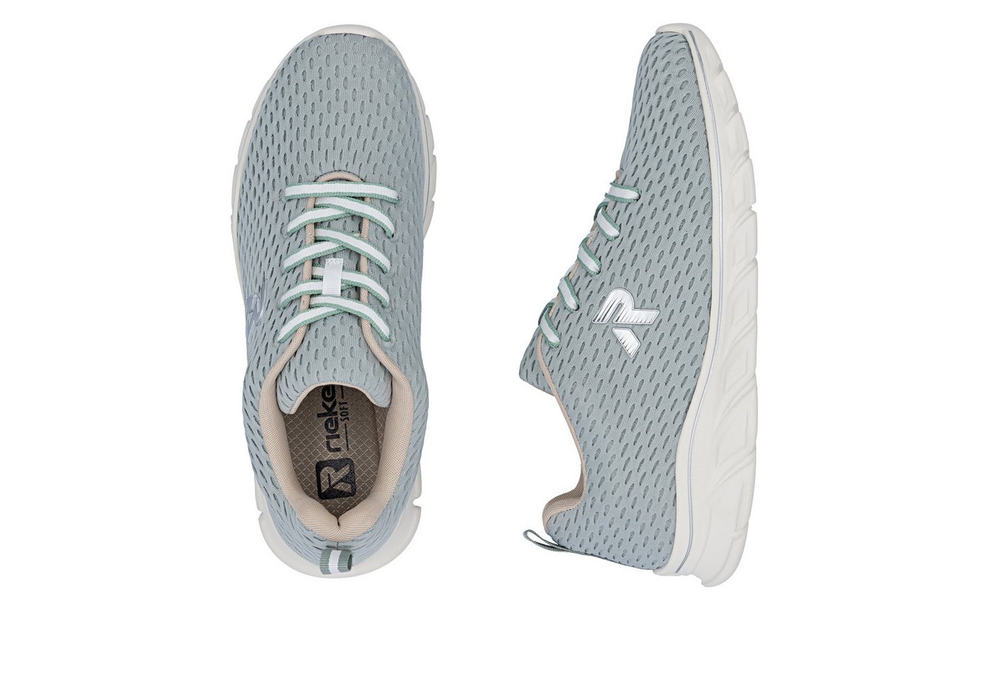 Rieker Sneaker Klassik Sneaker, Freizeitschuh, Sportschuh, Halbschuh, Leichtgewicht – Bild 5 von 5