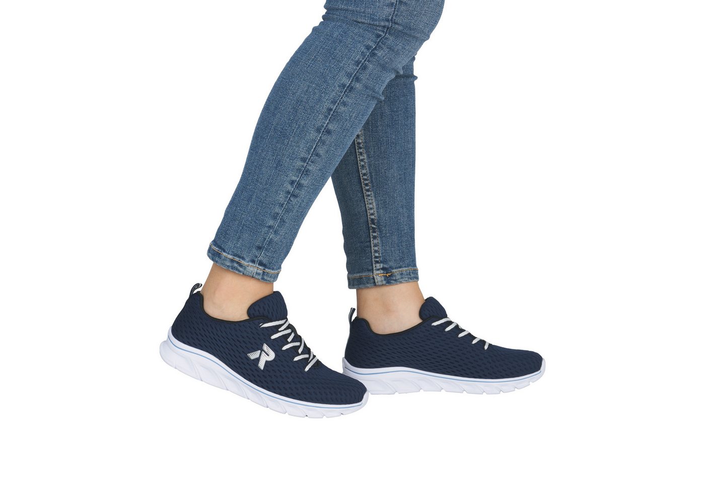 Rieker Sneaker Klassik Sneaker, Freizeitschuh, Sportschuh, Halbschuh, Leichtgewicht – Bild 4 von 5