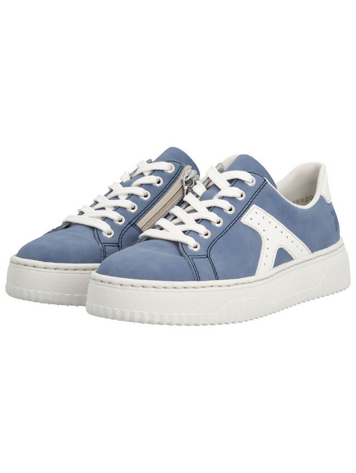 Rieker Rieker Sneaker Lederimitat Plateausneaker – Bild 4 von 5