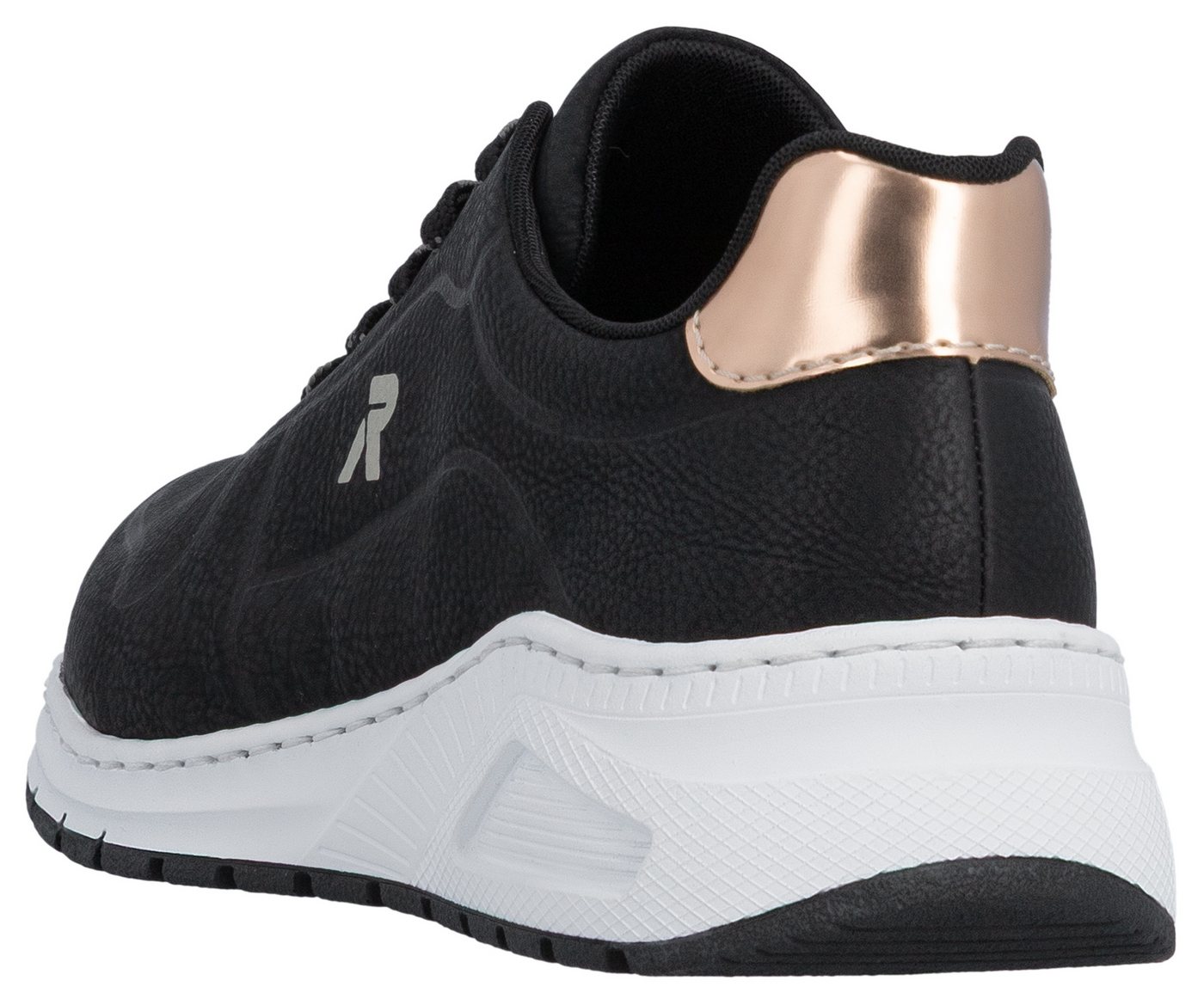 Rieker Sneaker mit MemoSoft-Innensohle, Freizeitschuh, Halbschuh, Schnürschuh – Bild 4 von 5