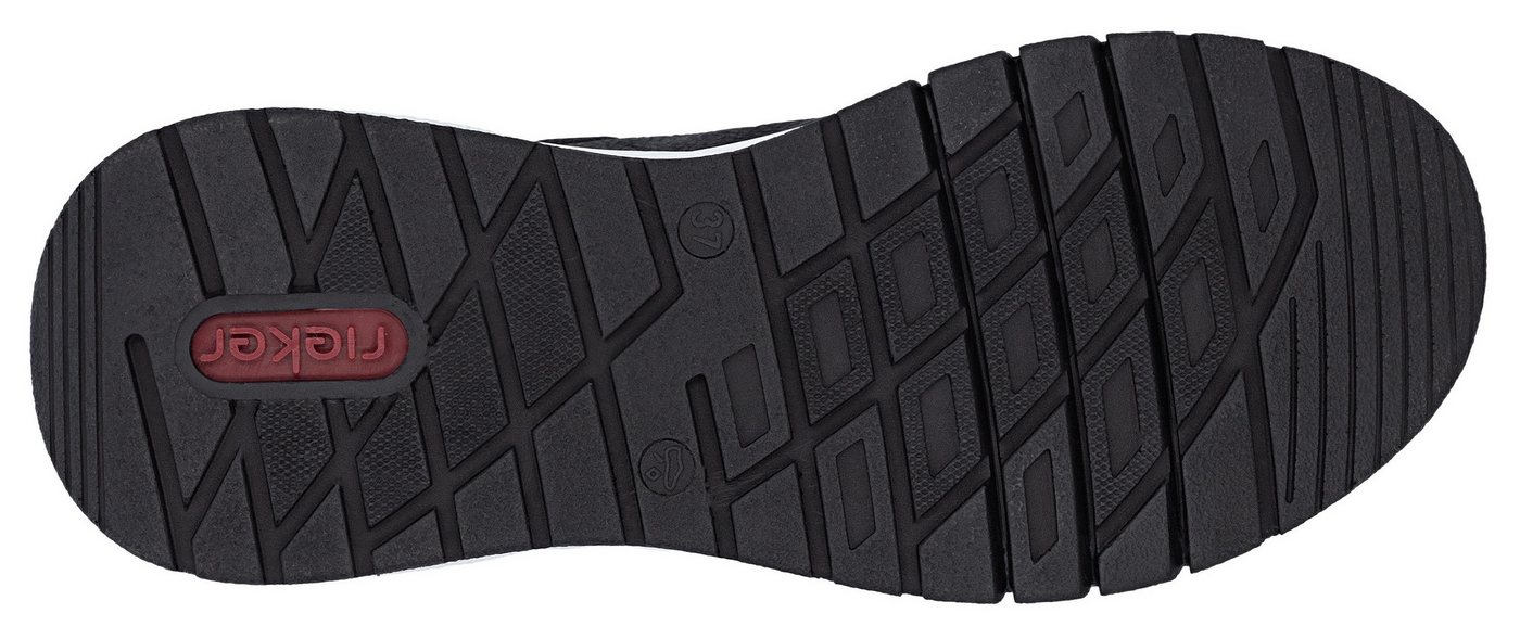 Rieker Sneaker mit MemoSoft-Innensohle, Freizeitschuh, Halbschuh, Schnürschuh – Bild 5 von 5