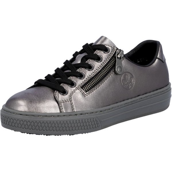 Rieker Sneaker mit Memosoft-Innensohle, Freizeitschuh, Halbschuh, Schnürschuh
