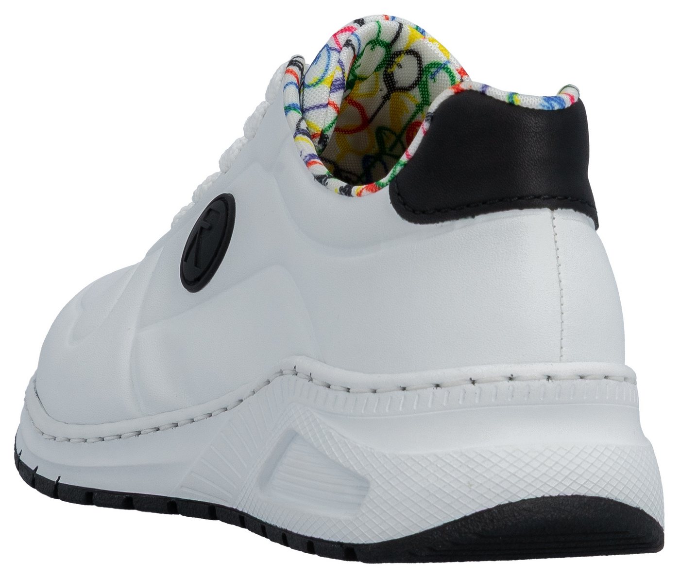 Rieker Sneaker mit MemoSoft-Innensohle, Freizeitschuh, Halbschuh, Schnürschuh – Bild 4 von 5