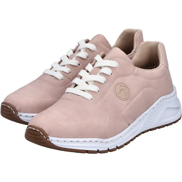 Rieker Sneaker mit MemoSoft-Innensohle, Freizeitschuh, Halbschuh, Schnürschuh