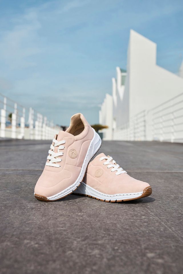 Rieker Sneaker mit MemoSoft-Innensohle, Freizeitschuh, Halbschuh, Schnürschuh – Bild 2 von 5