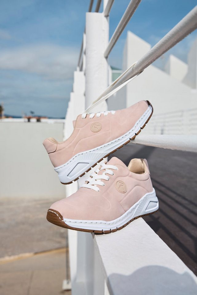 Rieker Sneaker mit MemoSoft-Innensohle, Freizeitschuh, Halbschuh, Schnürschuh – Bild 3 von 5