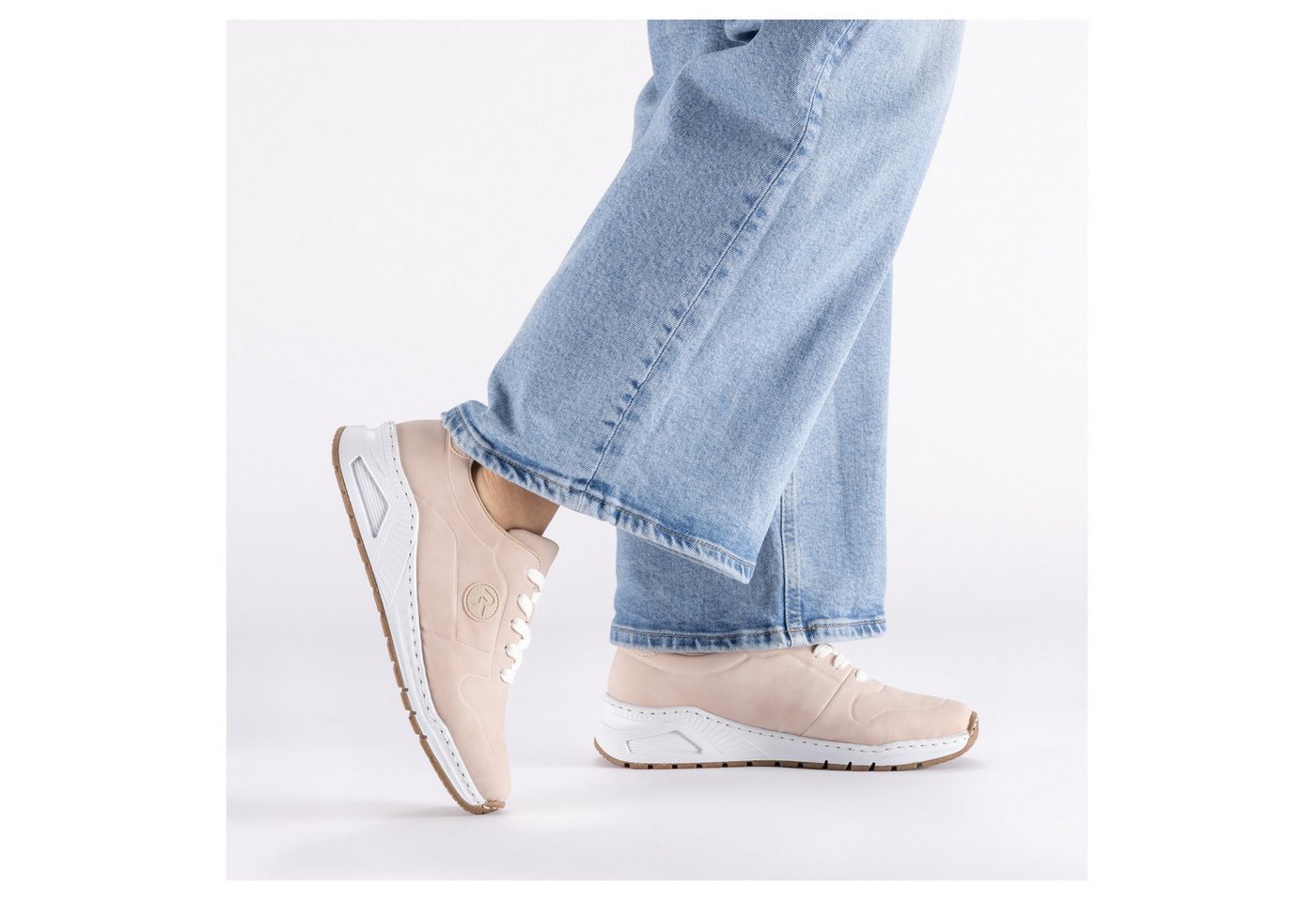 Rieker Sneaker mit MemoSoft-Innensohle, Freizeitschuh, Halbschuh, Schnürschuh – Bild 4 von 5