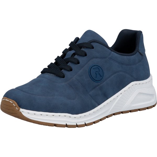 Rieker Sneaker mit MemoSoft-Innensohle, Freizeitschuh, Halbschuh, Schnürschuh
