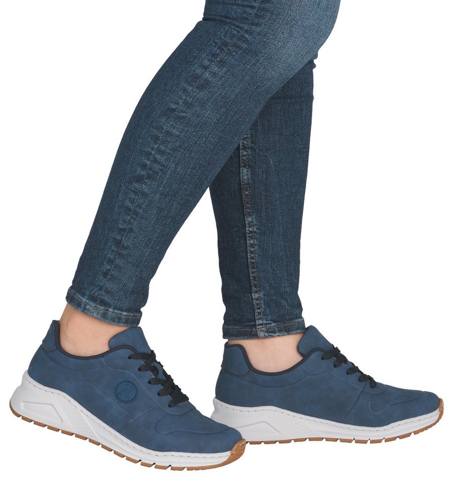 Rieker Sneaker mit MemoSoft-Innensohle, Freizeitschuh, Halbschuh, Schnürschuh – Bild 2 von 5