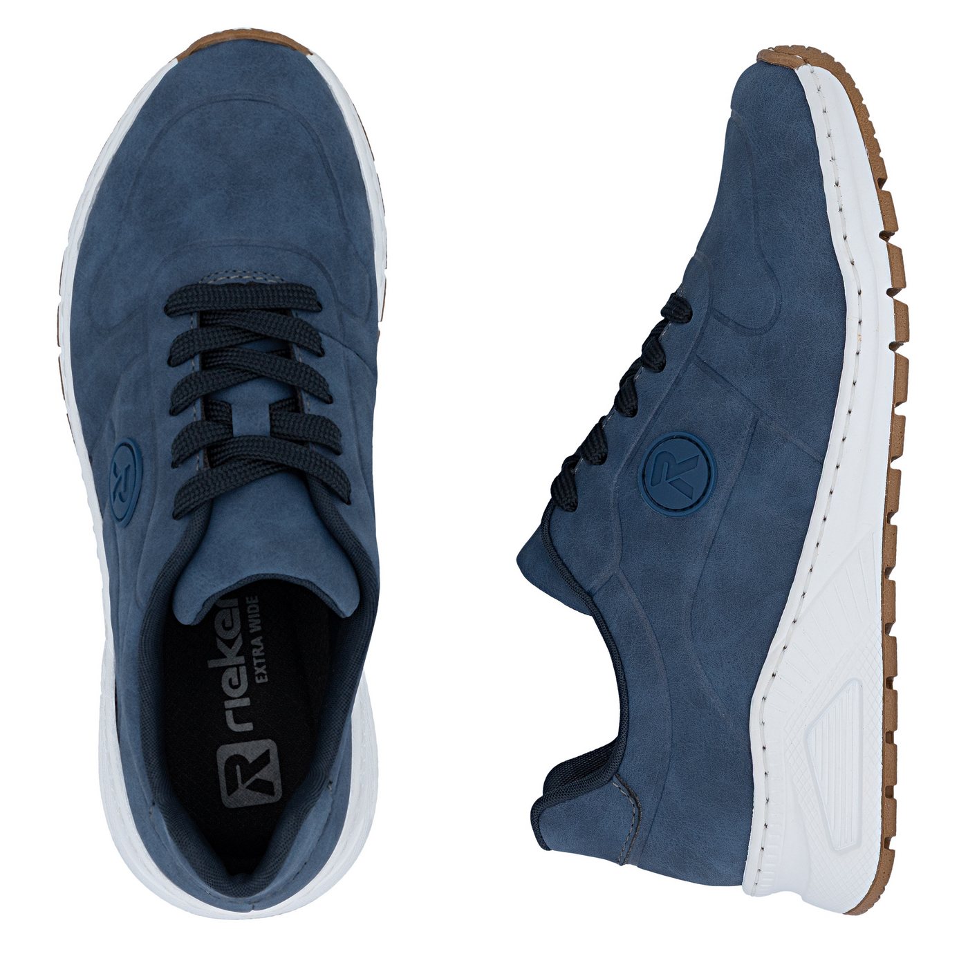 Rieker Sneaker mit MemoSoft-Innensohle, Freizeitschuh, Halbschuh, Schnürschuh – Bild 3 von 5