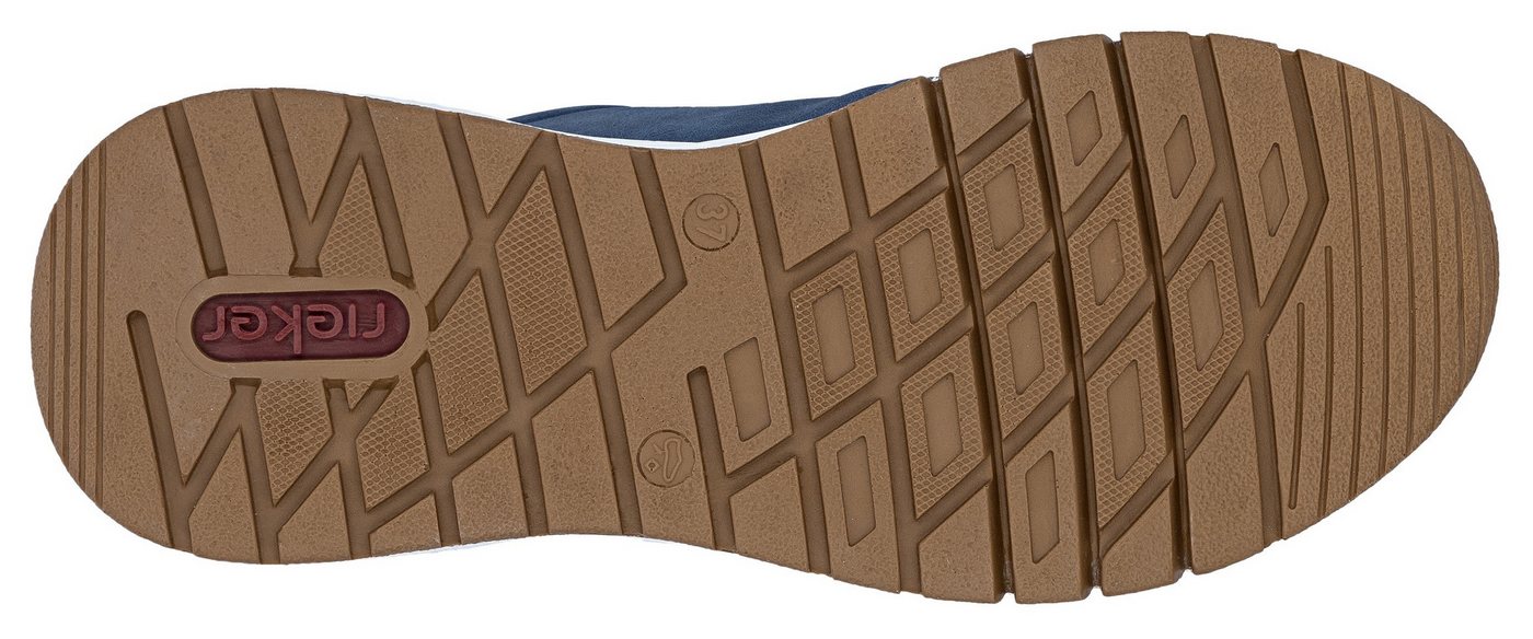 Rieker Sneaker mit MemoSoft-Innensohle, Freizeitschuh, Halbschuh, Schnürschuh – Bild 5 von 5
