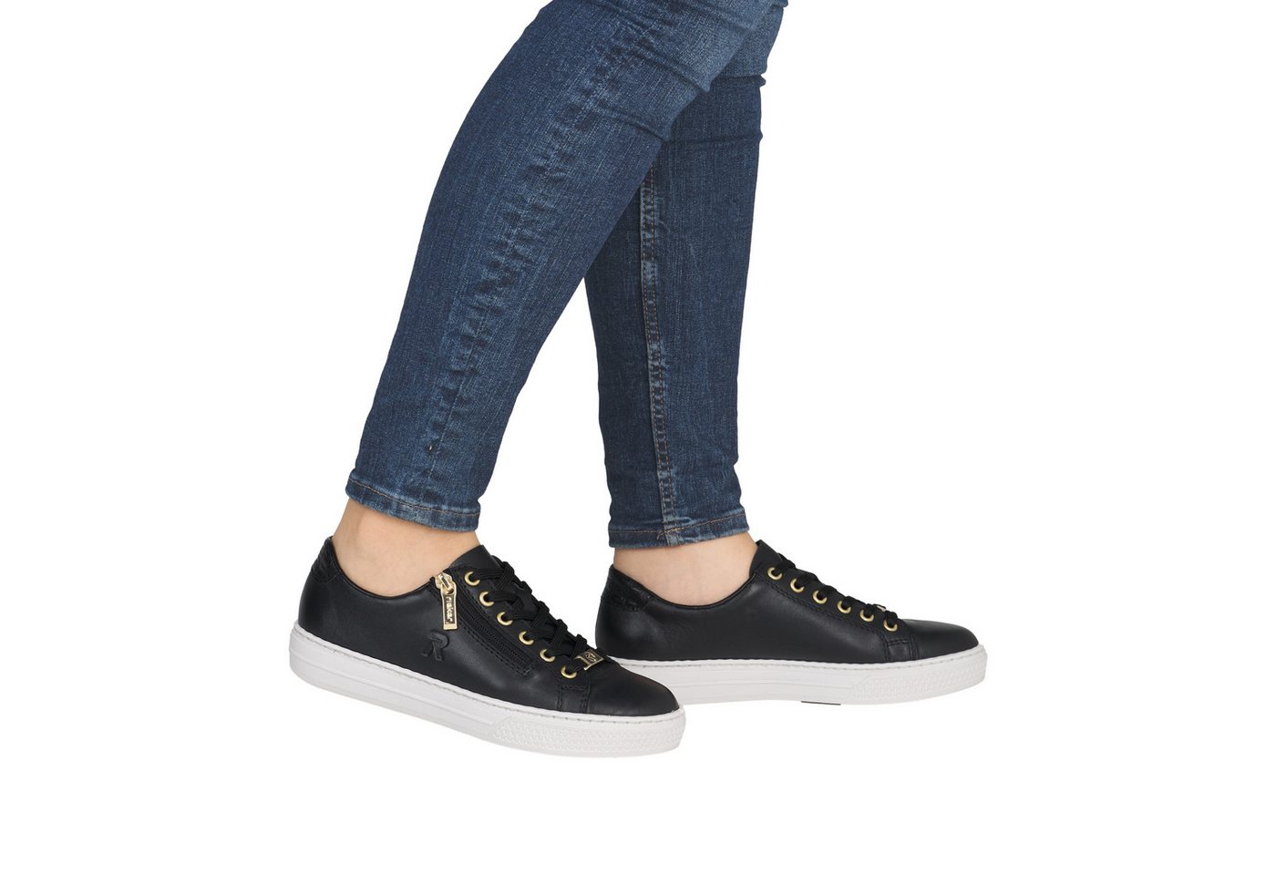 Rieker Sneaker mit Memosoft-Innensohle, Freizeitschuh, Halbschuh, Schnürschuh – Bild 2 von 5