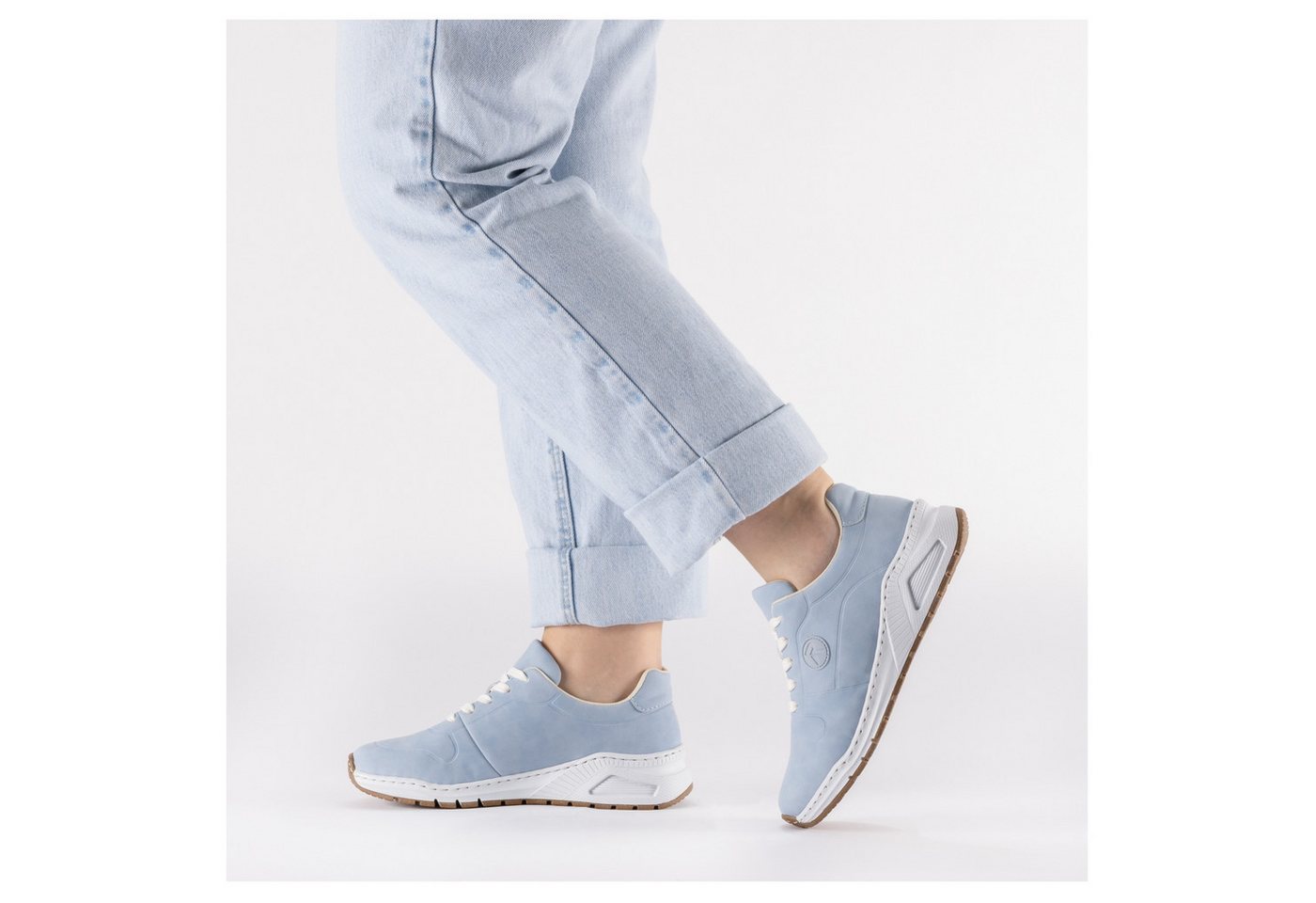 Rieker Sneaker mit MemoSoft-Innensohle, Freizeitschuh, Halbschuh, Schnürschuh – Bild 2 von 5