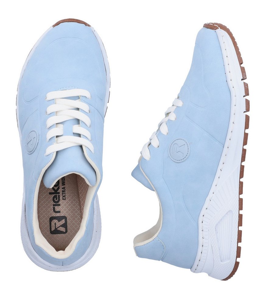 Rieker Sneaker mit MemoSoft-Innensohle, Freizeitschuh, Halbschuh, Schnürschuh – Bild 3 von 5